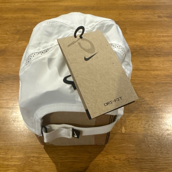 Nike Dri Fit Rafa Adjustable Tennis Club Cap Hat S/M Unisex FB5600 100 New Tags - Picture 3 of 7